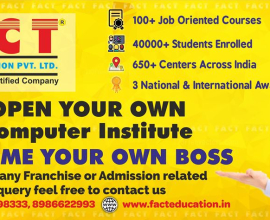 Free of cost Franchise for Computer Training Institute FACT