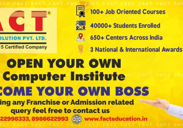 Free of cost Franchise for Computer Training Institute FACT